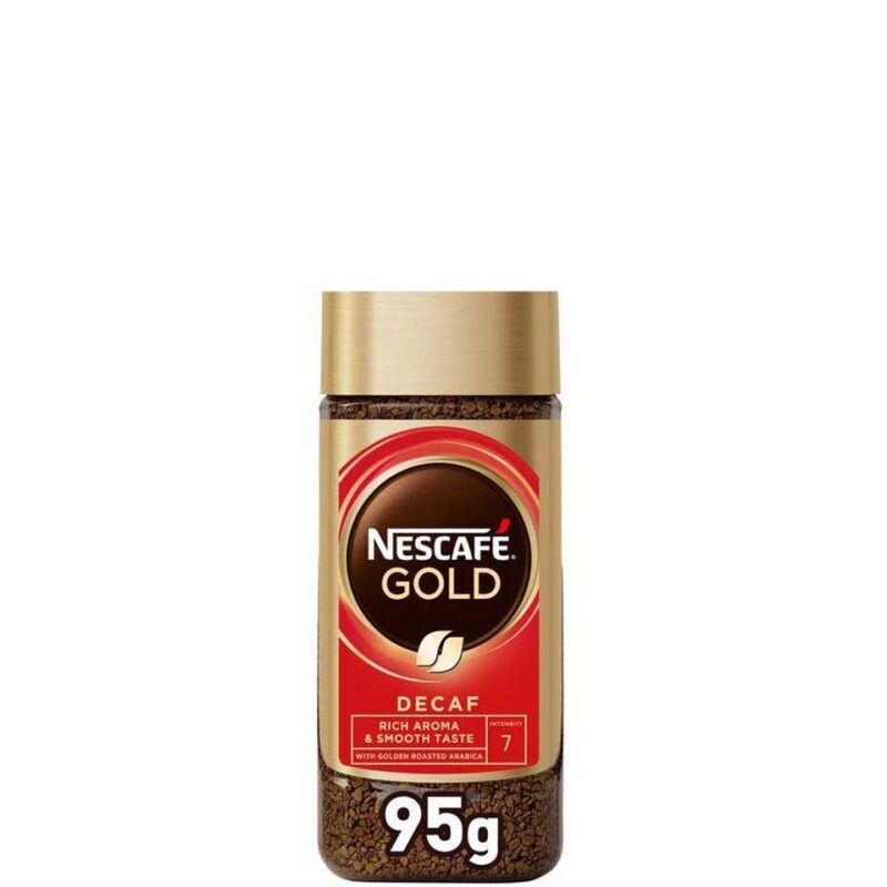 NESCAFE GOLD ΣΤΙΓΜΙΑΙΟΣ ΚΑΦΕΣ 95GR DECAF