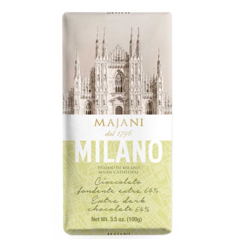 MAJANI MILANO DARK CHOCO BAR 64% 100GR