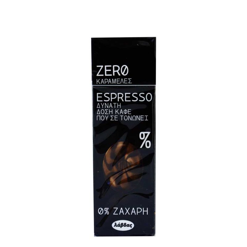 ZERO ΚΑΡΑΜΕΛΕΣ 0% ΖΑΧΑΡΗ ESPRESSO 32GR