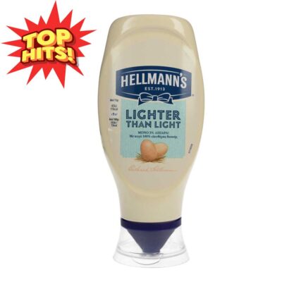 HELLMANNS ΜΑΓΙΟΝΕΖΑ ΜΕ 6%ΛΙΠΑΡΑ TOPDOWN 430ML