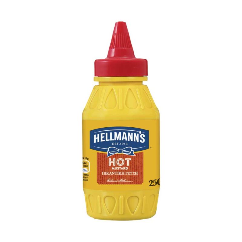 HELLMANN'S ΜΟΥΣΤΑΡΔΑ ΠΙΚΑΝΤΙΚΗ 250GR