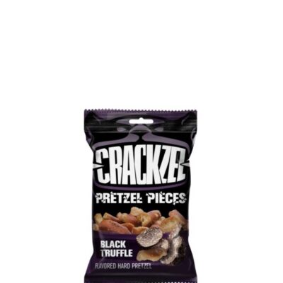 CRACKZEL PRETZEL ME ΜΑΥΡΗ ΤΡΟΥΦΑ 85GR