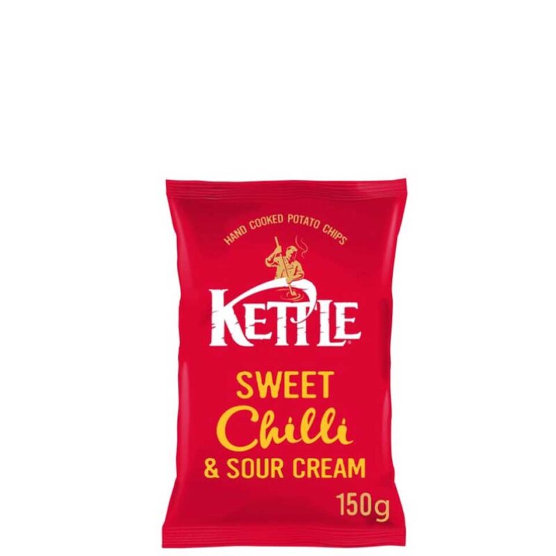 KETTLE ΤΣΙΠ SWEET CHILI&SOUR CREAM 130GR