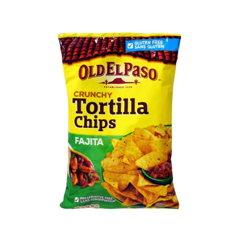 OLD EL PASO ΤΣΙΠΣ ΤΟΡΤΙΓΙΑΣ FAJITA 185GR