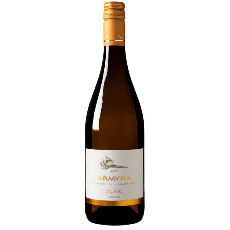 ΣΚΟΥΡΑΣ ΑΡΜΥΡΑ CHARDONNAY ΛΕΥΚΟΣ ΟΙΝΟΣ 750ML