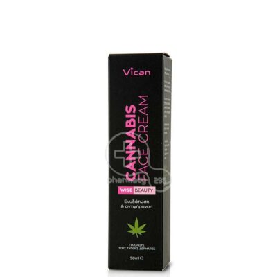 VICAN CANNABIS ΚΡΕΜΑ ΠΡΟΣΩΠΟΥ 50ML