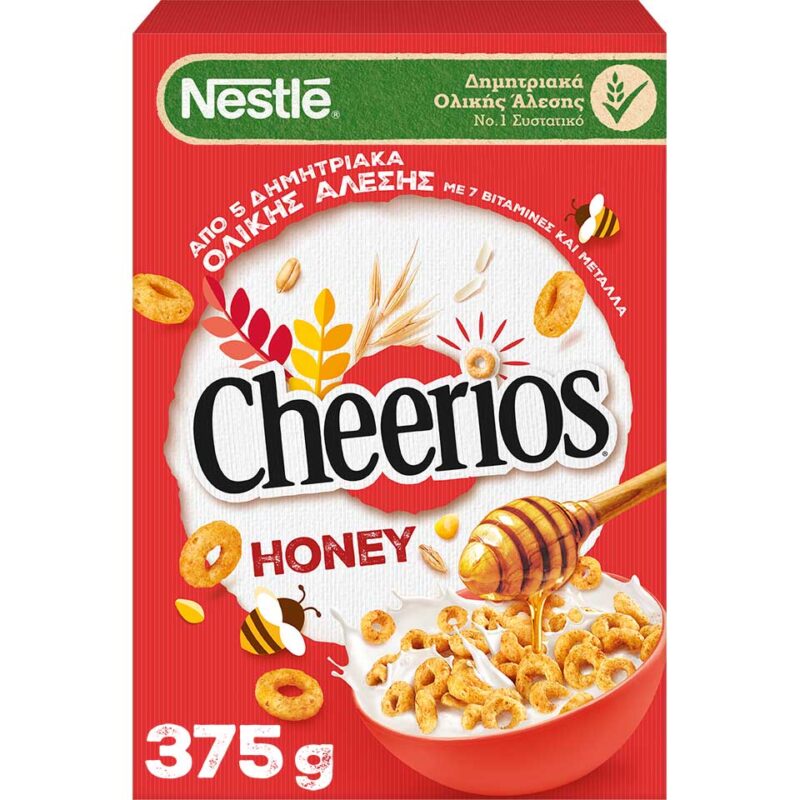 NESTLE CHEERIOS ΔΗΜΗΤΡΙΑΚΑ ΜΕΛΙ 375GR