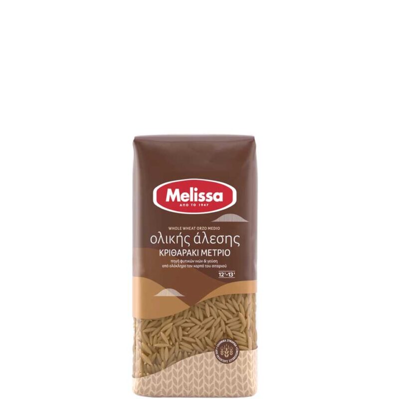 MELISSA ΚΡΙΘΑΡΑΚΙ ΜΕΤΡΙΟ ΟΛΙΚΗΣ 500GR