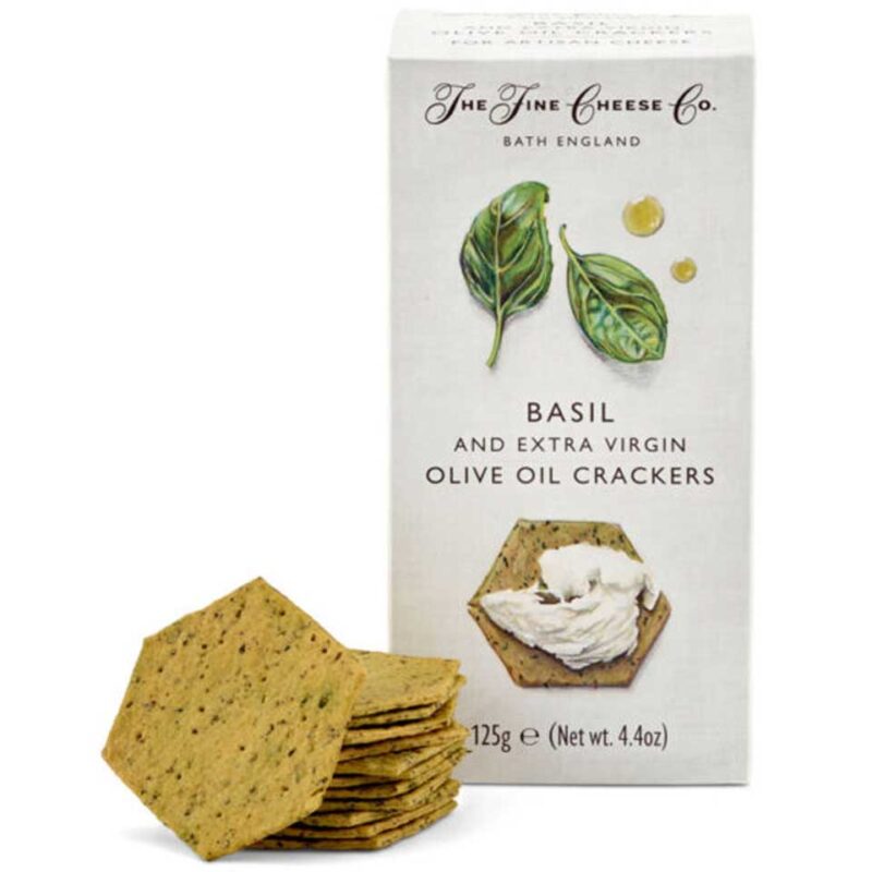 THE FINE CHEESE CO CRACKERS ME ΒΑΣΙΛΙΚΟ 125GR