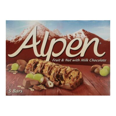 ALPEN ΜΠΑΡΕΣ ΔΗΜΗΤΡΙΑΚΩΝ ΦΡΟΥΤΑ- ΚΑΡΠΟΙ- ΣΟΚΟΛΑΤΑ 5Χ29GR