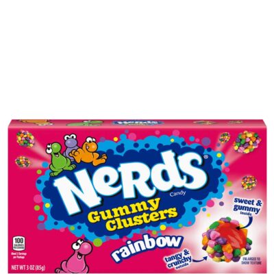 NERDS GUMMY CLUSTERS RAINBOW 85GR